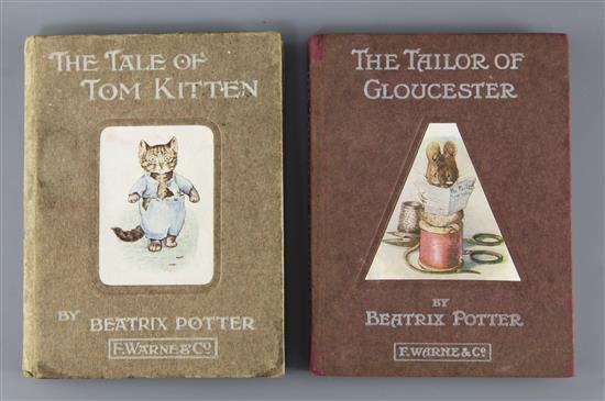 Beatrix Potter, The Tale of Tom Kitten (1907), 1st edition,